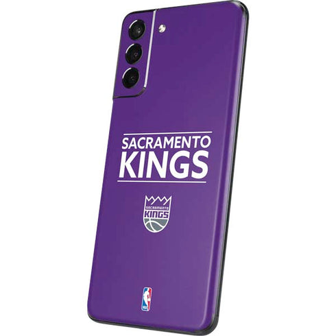 NBA Sacramento Kings Standard - Purple Galaxy S21 Plus 5G Skin