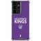 NBA Sacramento Kings Standard - Purple Galaxy S21 Ultra 5G Clear Case