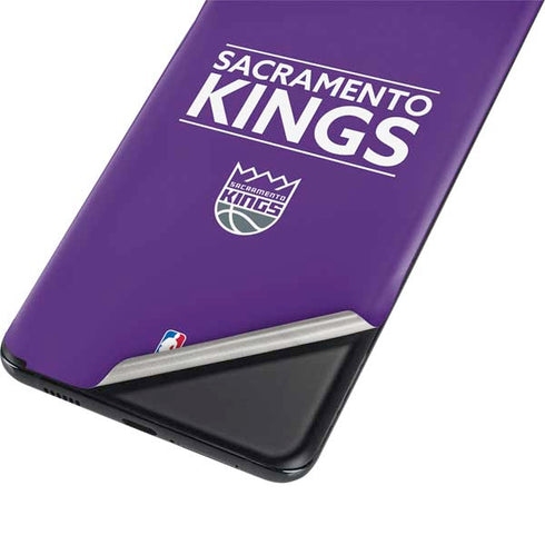 NBA Sacramento Kings Standard - Purple Galaxy S21 Ultra 5G Skin