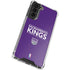 NBA Sacramento Kings Standard - Purple Galaxy S22 Plus Clear Case