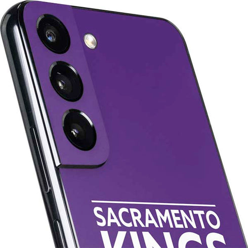 NBA Sacramento Kings Standard - Purple Galaxy S22 Plus Skin
