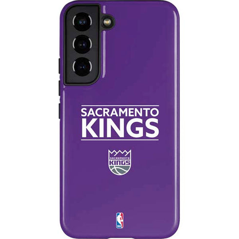 NBA Sacramento Kings Standard - Purple Galaxy S22 Pro Case