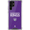 NBA Sacramento Kings Standard - Purple Galaxy S22 Ultra Clear Case