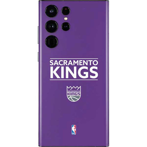 NBA Sacramento Kings Standard - Purple Galaxy S22 Ultra Skin