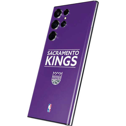 NBA Sacramento Kings Standard - Purple Galaxy S22 Ultra Skin