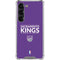 NBA Sacramento Kings Standard - Purple Galaxy S23 Clear Case
