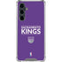 NBA Sacramento Kings Standard - Purple Galaxy S23 FE Clear Case