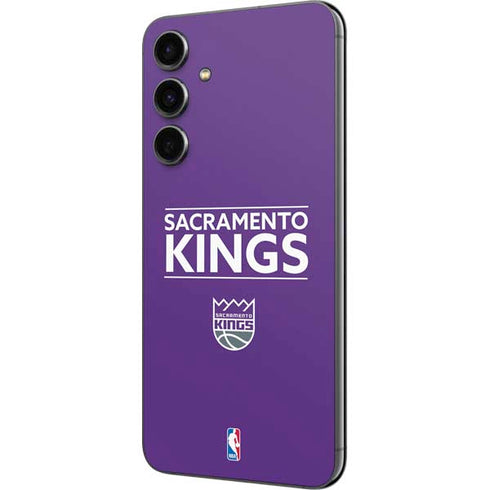 NBA Sacramento Kings Standard - Purple Galaxy S23 FE Skin
