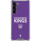 NBA Sacramento Kings Standard - Purple Galaxy S23 Plus Clear Case