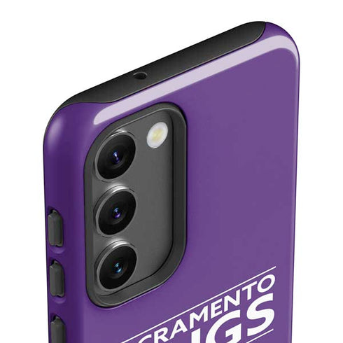 NBA Sacramento Kings Standard - Purple Galaxy S23 Plus Pro Case