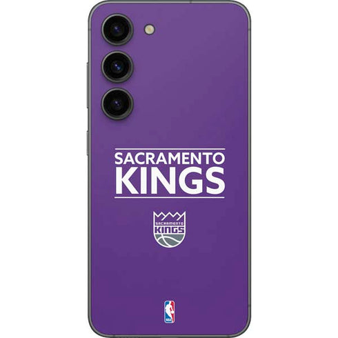 NBA Sacramento Kings Standard - Purple Galaxy S23 Skin