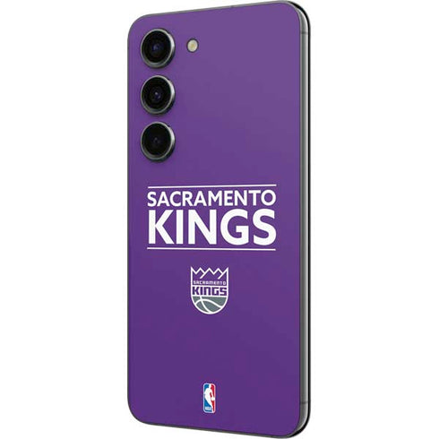 NBA Sacramento Kings Standard - Purple Galaxy S23 Skin