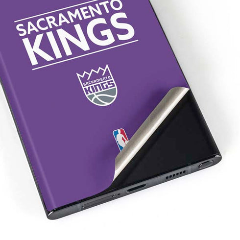 NBA Sacramento Kings Standard - Purple Galaxy S23 Ultra Skin