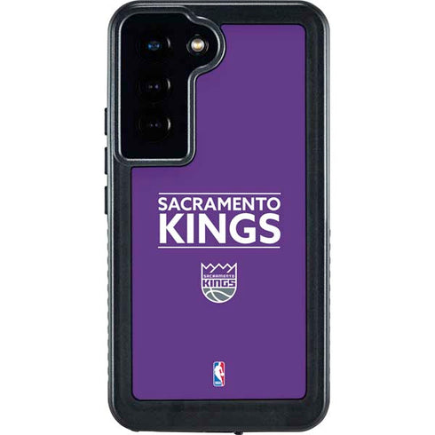 NBA Sacramento Kings Standard - Purple Galaxy S23 Waterproof Case