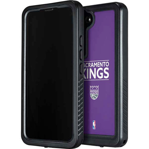 NBA Sacramento Kings Standard - Purple Galaxy S23 Waterproof Case