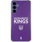 NBA Sacramento Kings Standard - Purple Galaxy S24 Clear Case