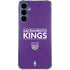 NBA Sacramento Kings Standard - Purple Galaxy S24 Clear Case