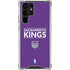 NBA Sacramento Kings Standard - Purple Galaxy S24 Ultra Clear Case