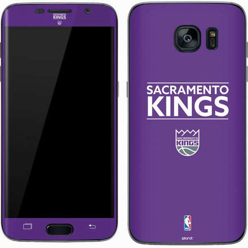 NBA Sacramento Kings Standard - Purple Galaxy S7 Skin
