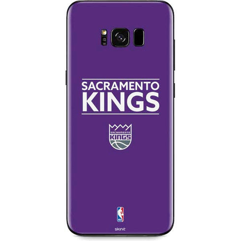 NBA Sacramento Kings Standard - Purple Galaxy S8 Plus Skin