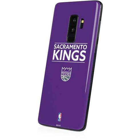 NBA Sacramento Kings Standard - Purple Galaxy S9 Plus Skin