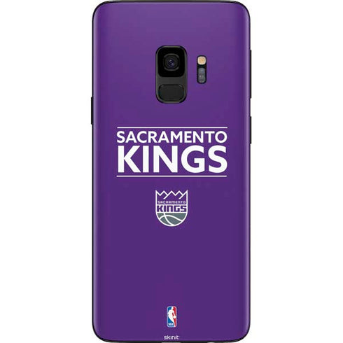 NBA Sacramento Kings Standard - Purple Galaxy S9 Skin