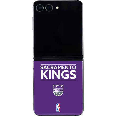 NBA Sacramento Kings Standard - Purple Galaxy Z Flip5 5G Skin