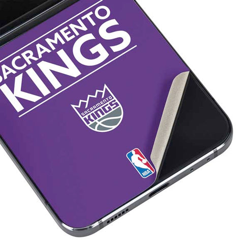 NBA Sacramento Kings Standard - Purple Galaxy Z Flip5 5G Skin