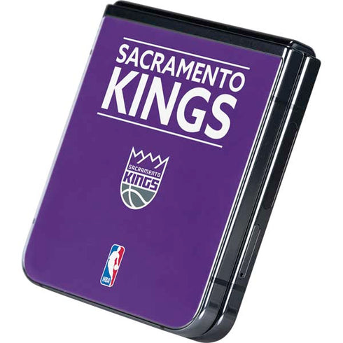NBA Sacramento Kings Standard - Purple Galaxy Z Flip5 5G Skin