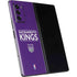 NBA Sacramento Kings Standard - Purple Galaxy Z Fold2 5G Skin