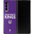 NBA Sacramento Kings Standard - Purple Galaxy Z Fold3 5G Skin