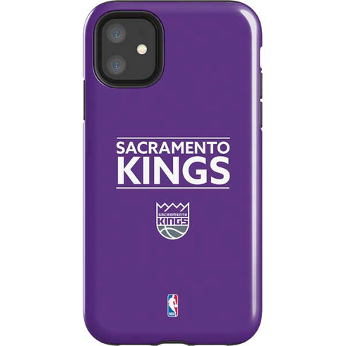 NBA Sacramento Kings Standard - Purple iPhone 11 Impact Case