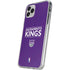 NBA Sacramento Kings Standard - Purple iPhone 11 Pro Clear Case