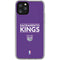 NBA Sacramento Kings Standard - Purple iPhone 11 Pro Clear Case