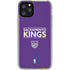 NBA Sacramento Kings Standard - Purple iPhone 11 Pro Clear Case