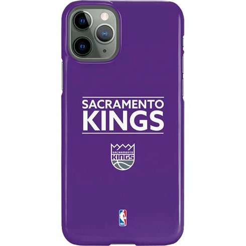 NBA Sacramento Kings Standard - Purple iPhone 11 Pro Lite Case