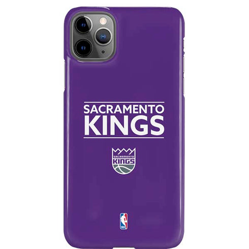 NBA Sacramento Kings Standard - Purple iPhone 11 Pro Max Lite Case
