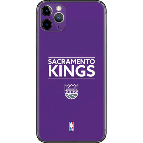 NBA Sacramento Kings Standard - Purple iPhone 11 Pro Max Skin