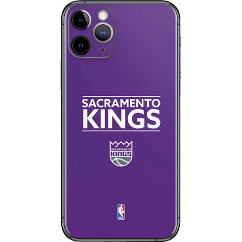 NBA Sacramento Kings Standard - Purple iPhone 11 Pro Skin