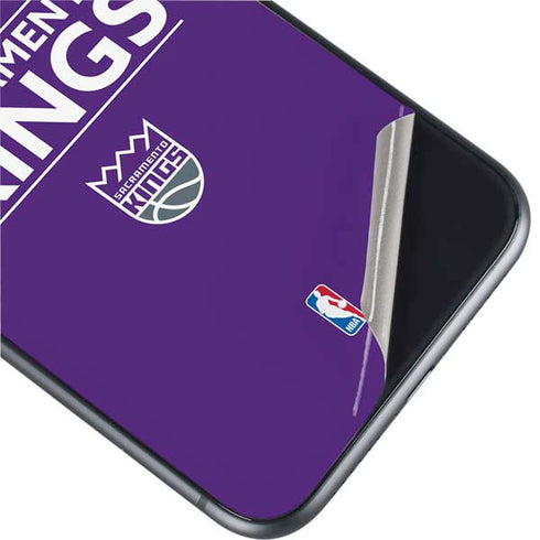 NBA Sacramento Kings Standard - Purple iPhone 11 Skin