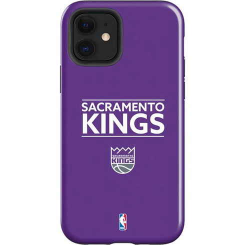 NBA Sacramento Kings Standard - Purple iPhone 12 Impact Case