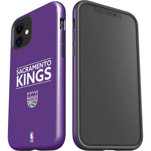 NBA Sacramento Kings Standard - Purple iPhone 12 Impact Case