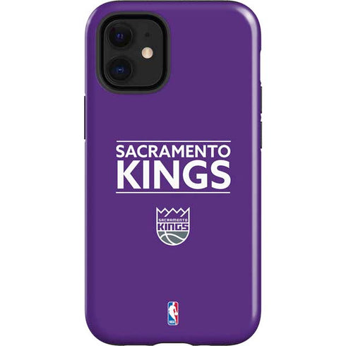 NBA Sacramento Kings Standard - Purple iPhone 12 Mini Impact Case