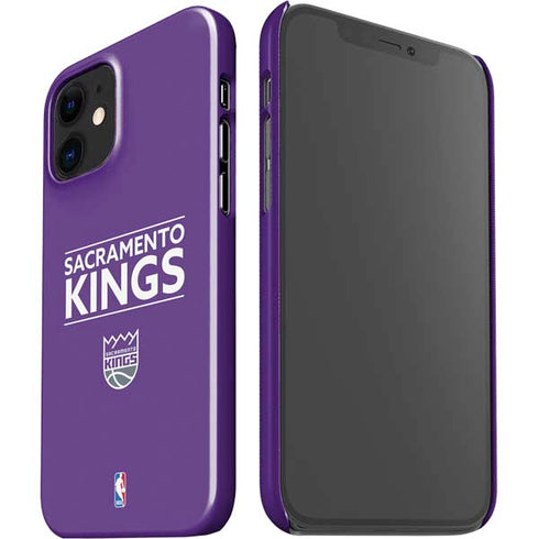 NBA Sacramento Kings Standard - Purple iPhone 12 Mini Lite Case