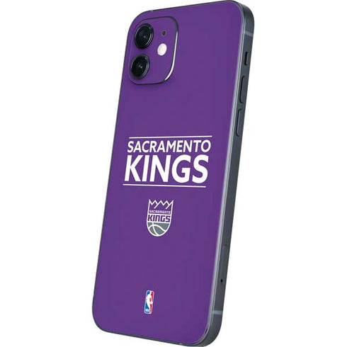 NBA Sacramento Kings Standard - Purple iPhone 12 Mini Skin