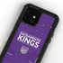NBA Sacramento Kings Standard - Purple iPhone 12 Mini Waterproof Case