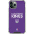 NBA Sacramento Kings Standard - Purple iPhone 12 Pro Clear Case