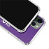 NBA Sacramento Kings Standard - Purple iPhone 12 Pro Clear Case