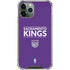 NBA Sacramento Kings Standard - Purple iPhone 12 Pro Max Clear Case