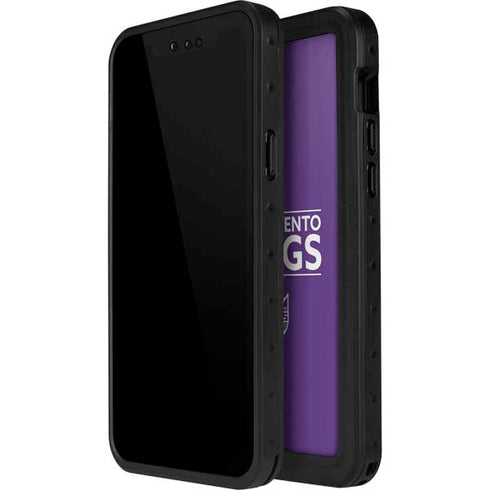 NBA Sacramento Kings Standard - Purple iPhone 12 Pro Max Waterproof Case